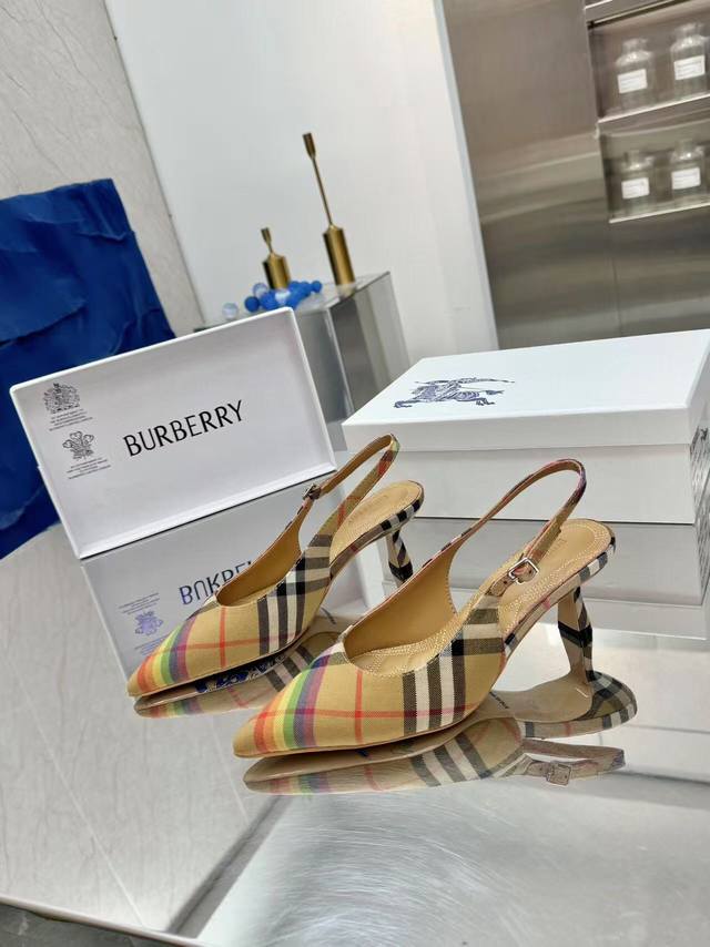 New Arrival! Burberry Stiletto Flat Slip-on Shoes - Authentic, Vulcanized, Slip- New Arrival! Burberry Stiletto Flat Slip-on Shoes - Authentic, Vulcanized, Slip-