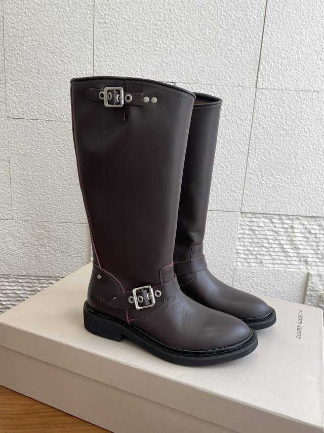 Top-tier version: Dongguan-made Golten Goose 25Ss Ggdb Retro Belt Buckle Riding Top-tier version: Dongguan-made Golten Goose 25Ss Ggdb Retro Belt Buckle Riding