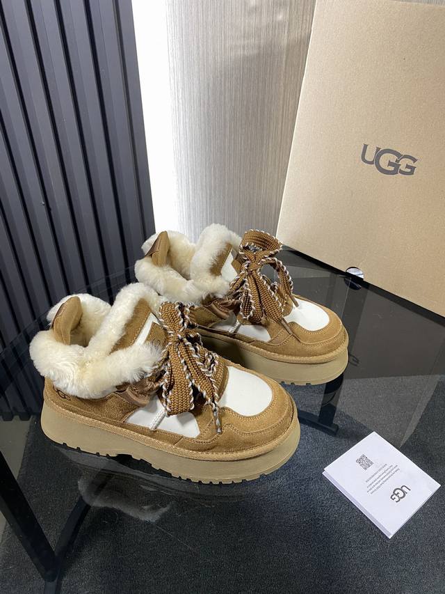 Ugg Aichumeier Wool Series! I absolutely love the same platform shoes worn by Ha
