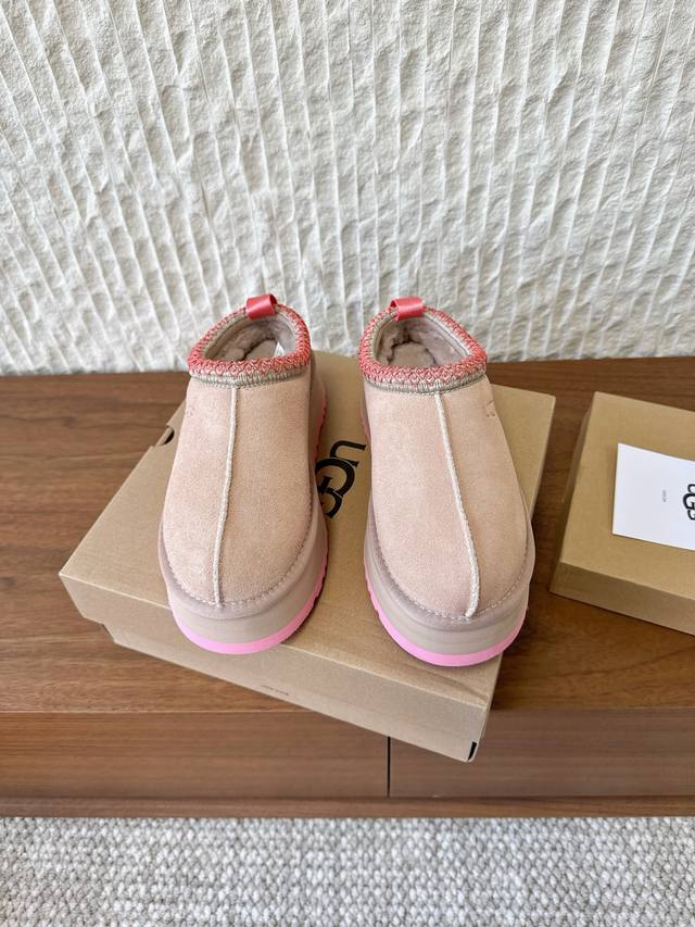 G655 Ugg Oily 25Ds Autumn/Winter New Closed-Toe Slippers, Furry Slippers, Cotton