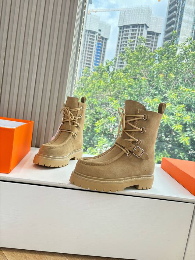G203 What you see is what you get. Hermes Chelsea boots, 2025 Autumn/Winter new