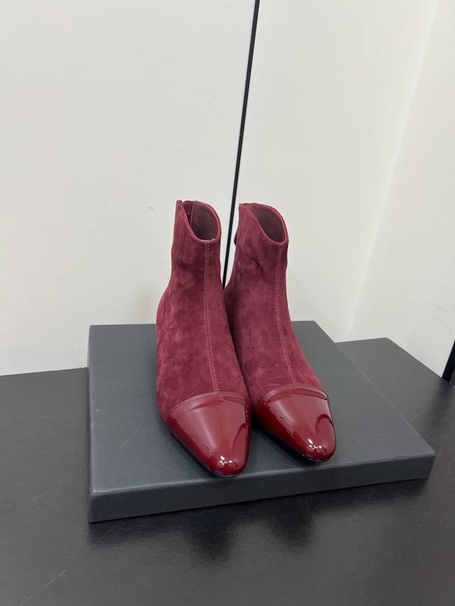 Early Autumn New Arrival Alai' Suede Ankle Boots Pointed Toe with Back Zipper Th