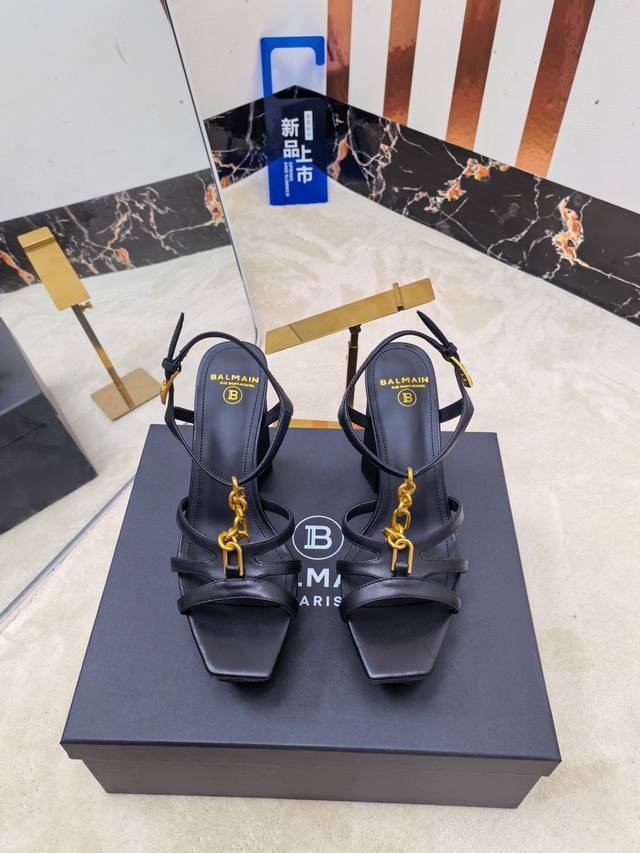 Factory direct, * Balmain Autumn/Winter 2025 latest runway platform fashion high