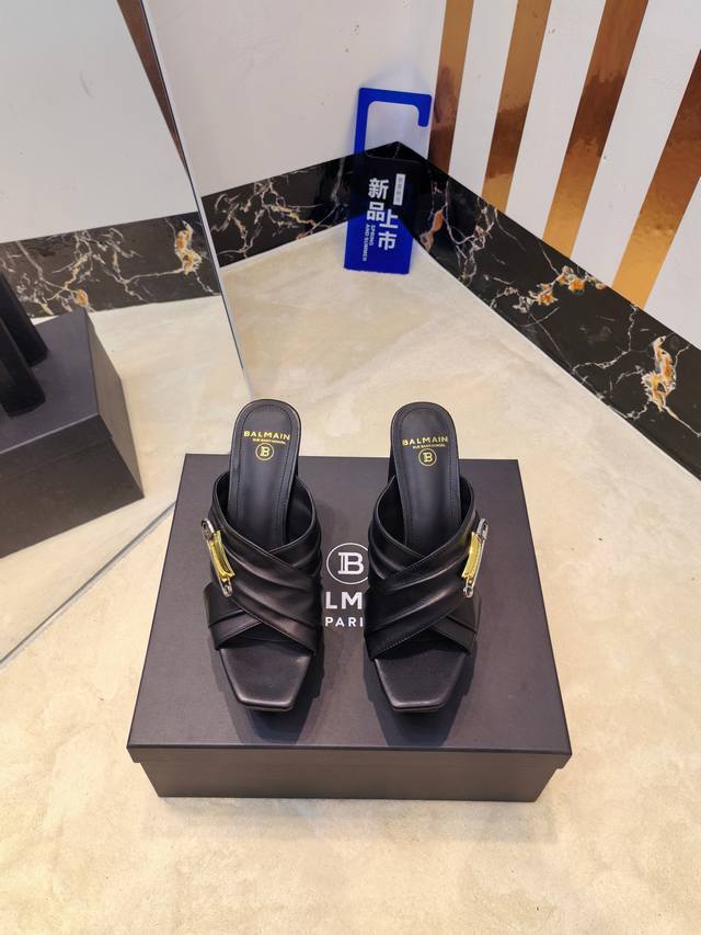 Factory direct, * Balmain Autumn/Winter 2025 latest runway platform fashion high