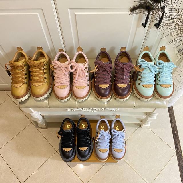 Factory Price P, Louis Vuitton*Lv Couple Outdoor Sports Boots, Cowhide Upper, Co