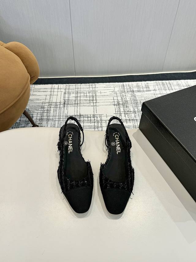 Chanel's latest color Genuine leather sole, top-quality! Ch***L Chanel's timeles