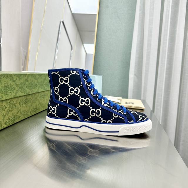 Factory Price, Top-Tier Version, High-Top Boots for Men and Women, Gucci 1977 Lo