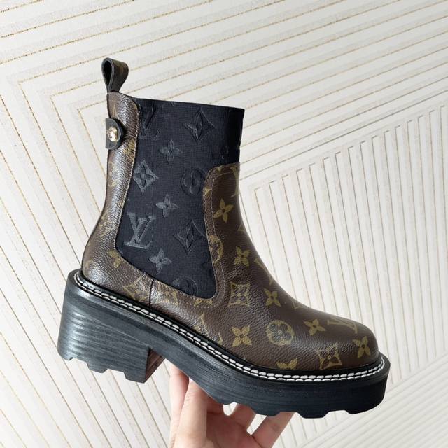 Louis Vuitton*Ss24 Autumn/Winter New Style L Louis Vuitton Chelsea Ankle Boots C