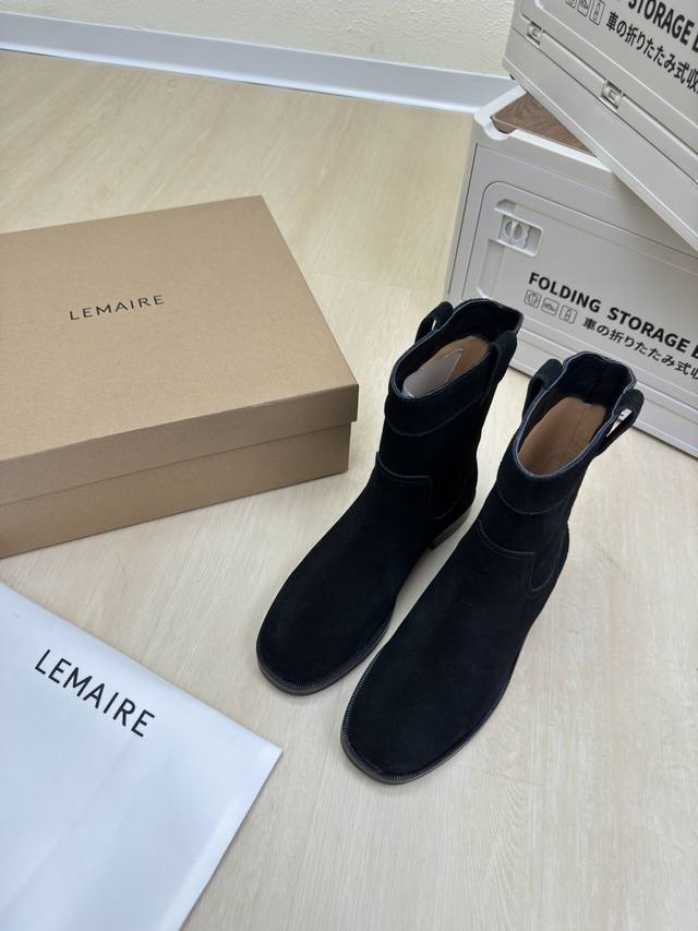 Lemaire Riding Boots, women's shoes from the Parisian designer brand. Made of to