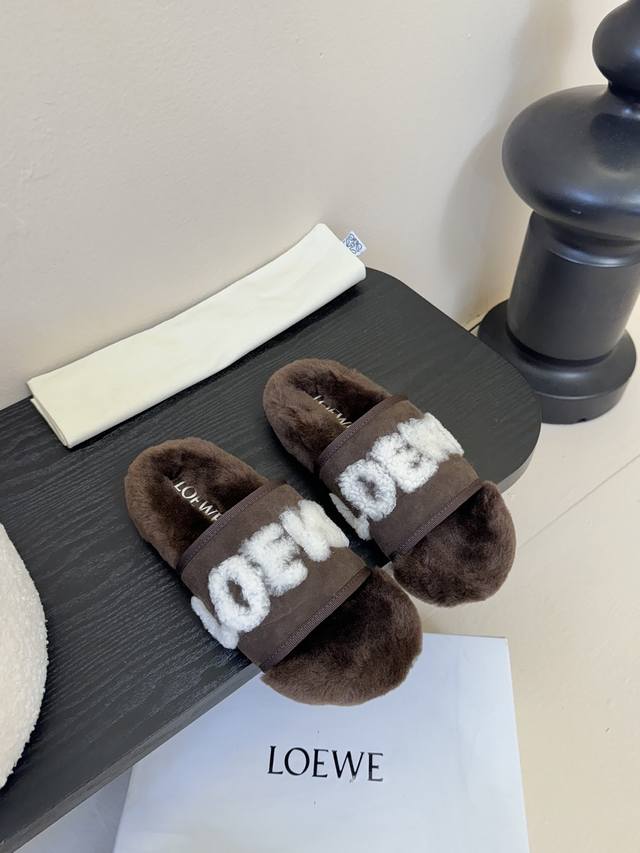 Loewe's runway highlight wool slipper collection is now available! Inspired by t