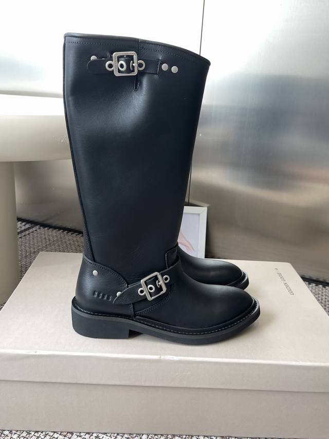 Ggdb Golden Goose 25Ss Autumn/Winter New Retro Tall Boots/Knight Boots. Made of Ggdb Golden Goose 25Ss Autumn/Winter New Retro Tall Boots/Knight Boots. Made of
