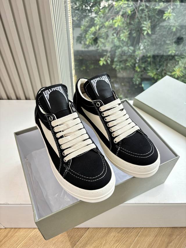 G0135 Rick Owens 2025 Fall/Winter Couple Collection Edfu Full Grain Calfskin Ret