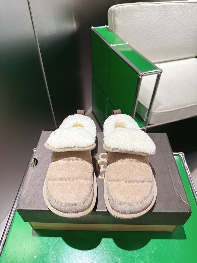 K024 Ugg Winter 2025Ss New Fashion Thick-Soled Slip-On Wool Shoes Snow Boots Mad