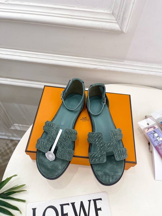 Hermes 25 2025 Spring/Summer New Top-Tier Version Classic H-Shaped Santorini Fla