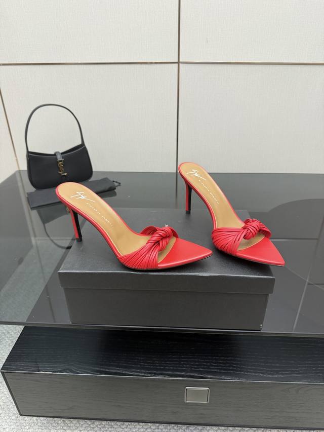 Top-quality factory version! Giuseppe Zanotti Ss2025 new arrival! Gz Slipper ser