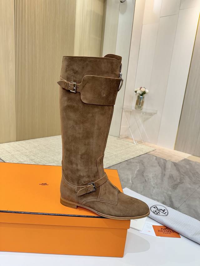 Factory direct price! Top-tier version with genuine Hermes leather outsole! Orig