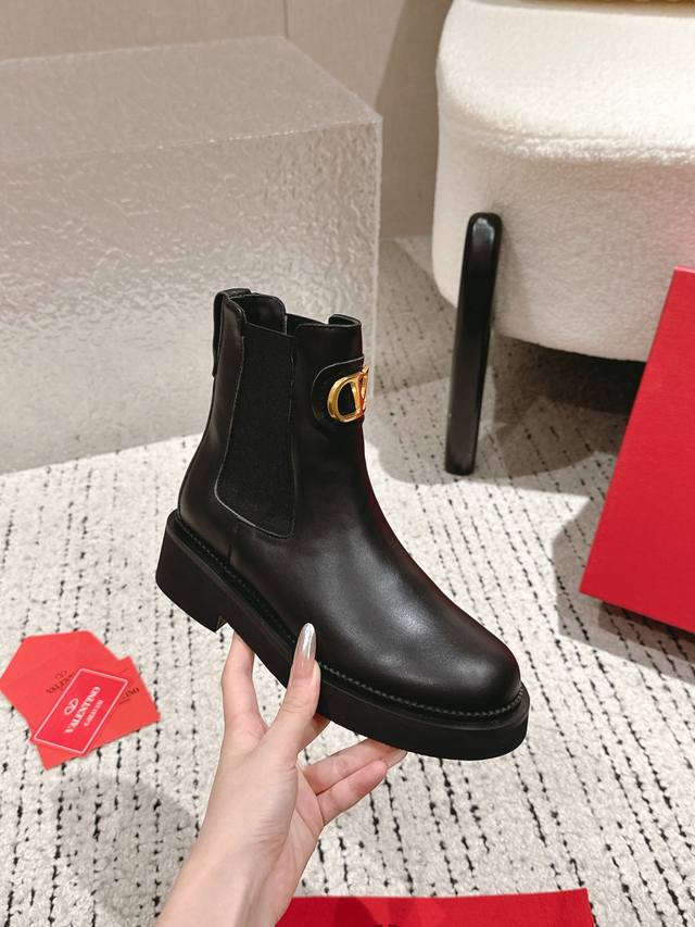 Valentino. Latest Valentino collection ankle boots with metallic studs and rivet