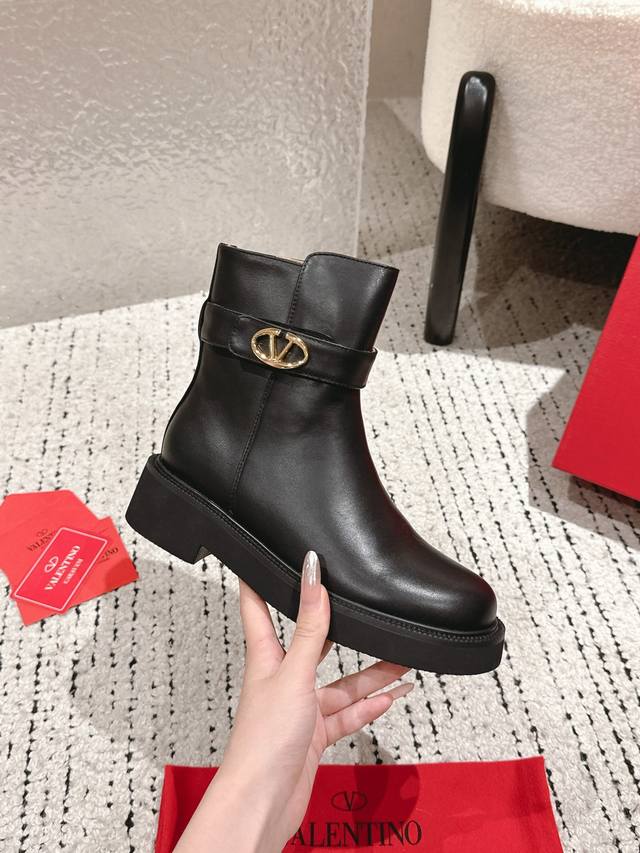 Valentino. Latest Valentino collection ankle boots with metallic studs and rivet