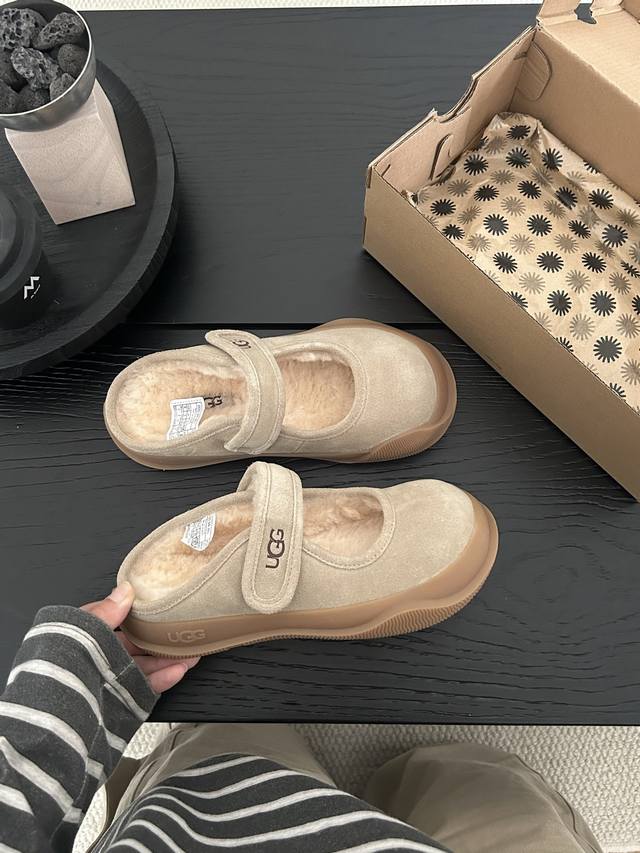 Sporty Velcro Tire Mary Jane, Sweet Girl Mini Version, Thick Sole, Goddess-like