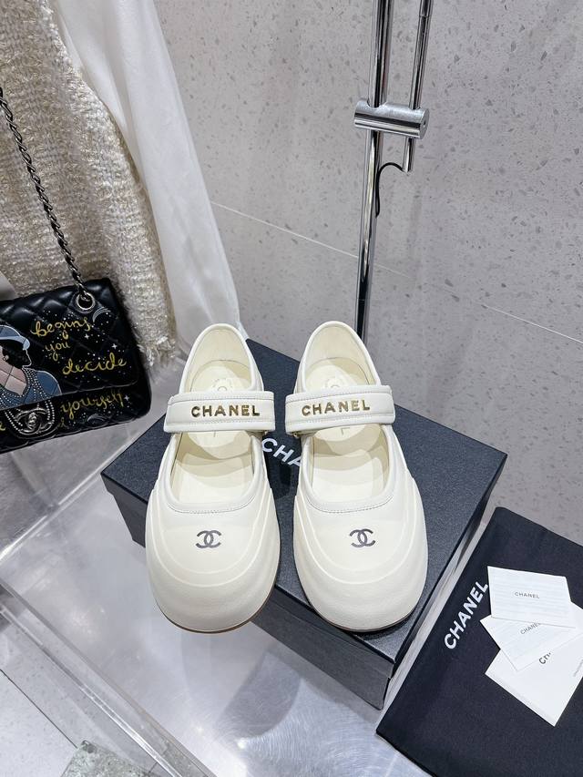 Chanel classic casual Mary Jane loafers, a perfect 1:1 replica, super authentic