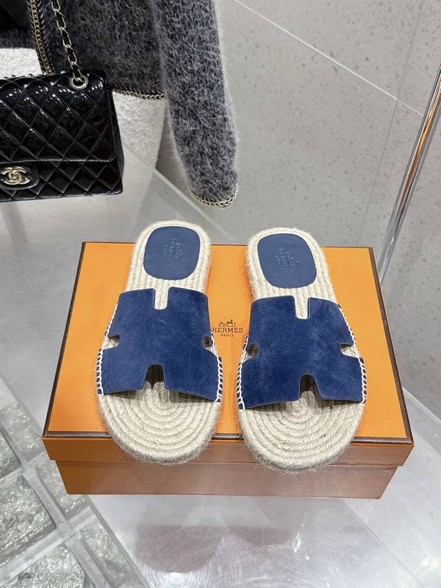 Top-tier men's 2025 SS new men's sandals, Hermes style. Those who love her signa