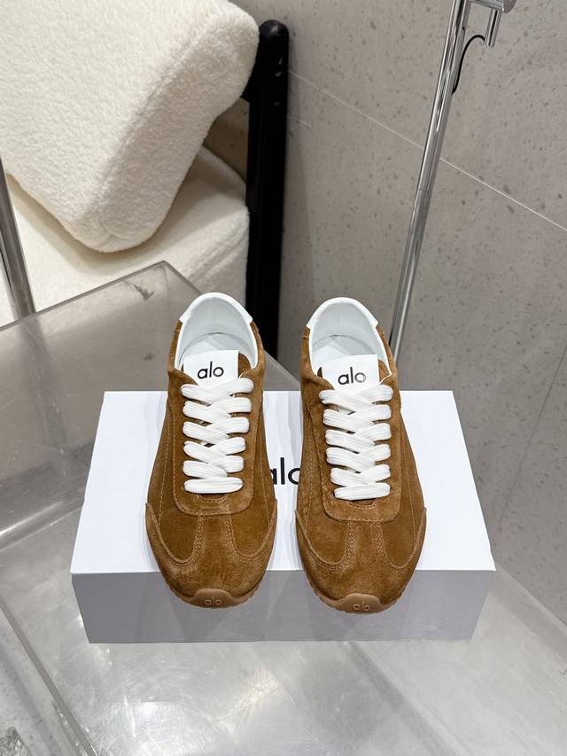 High-quality Alo 2025 new thin-soled comfortable sports casual shoes, German tra