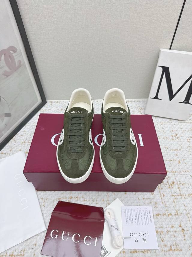 High-quality factory-made Gucci distressed sneakers, full series upgraded, long-