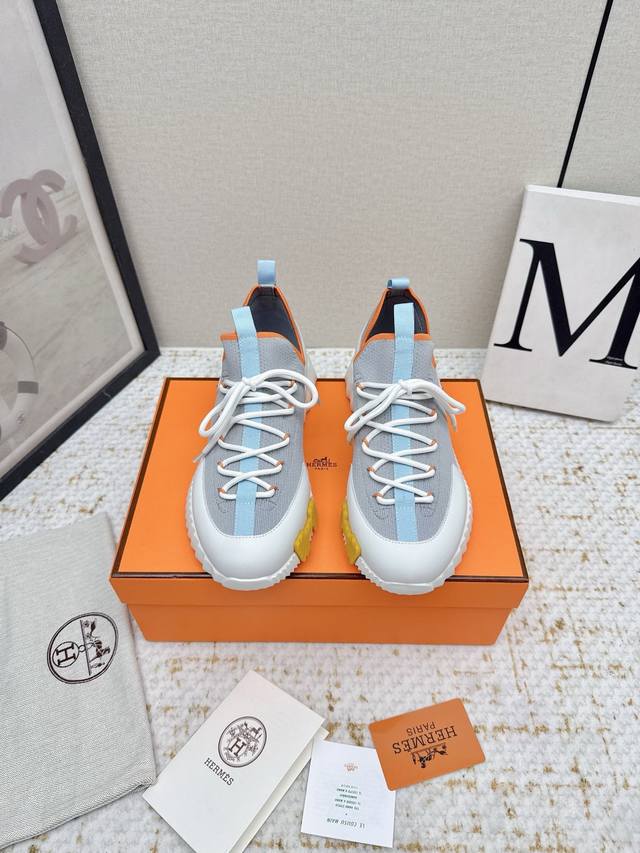 High-quality factory-made Hermes 2025 best-selling couple's style Outsole: Made