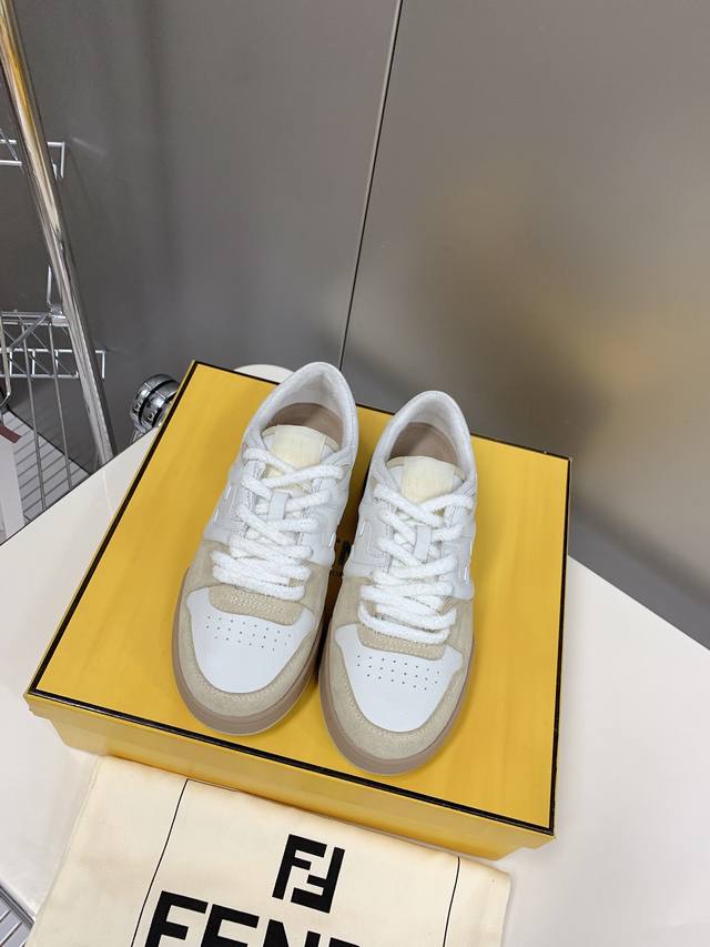 Men's Fendi Spring/Summer Bestselling Couple Casual Sneakers Fd Match Original R