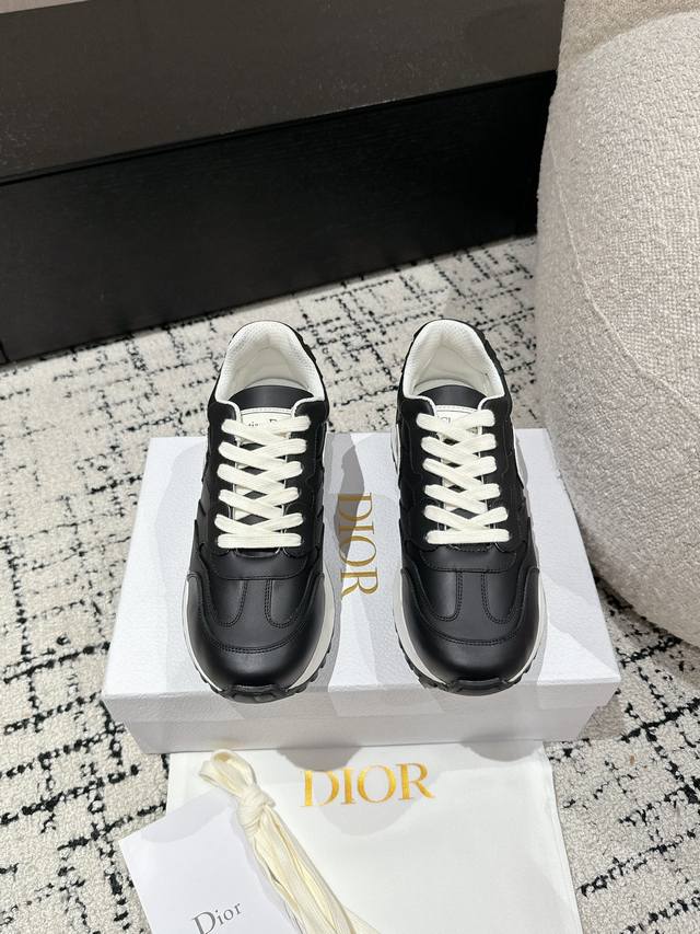 Top-tier Couple Style Dior 24 C'Est Series Couple Platform Casual Sneakers These