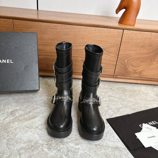 Factory Price P, High Boots +10 Top Version Dior Fall/Winter 2025 God-Tier Comba