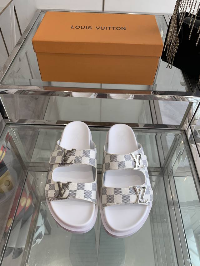 Louis Vuitton 25SS Spring/Summer New Arrival Slippers - Brand Newest Style, High