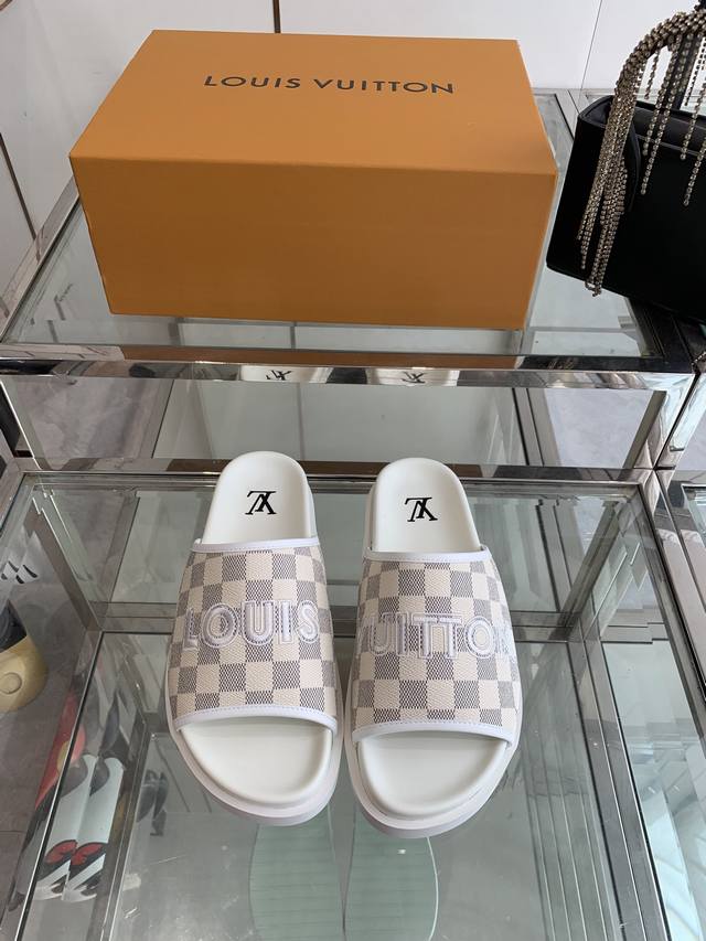 Louis Vuitton 25SS Spring/Summer New Arrival Slippers - Brand Newest Style, High