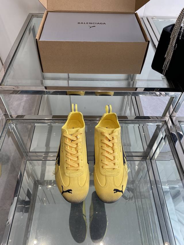 Top-tier Balenciaga X Puma 25Sss latest collaboration couple's German training s