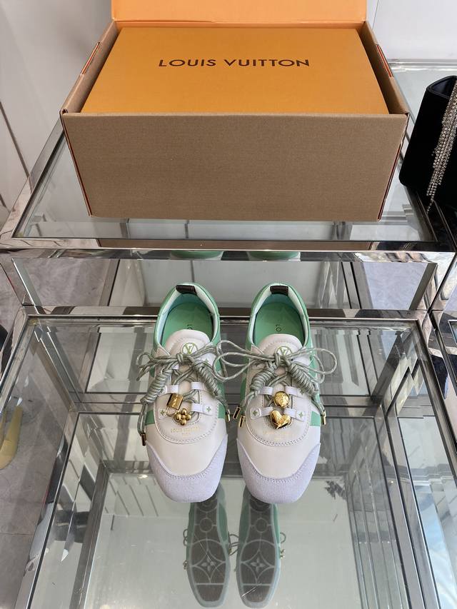 Top-tier version women's and men's 550 Louis Vuitton Spring/Summer Sneakerina Se