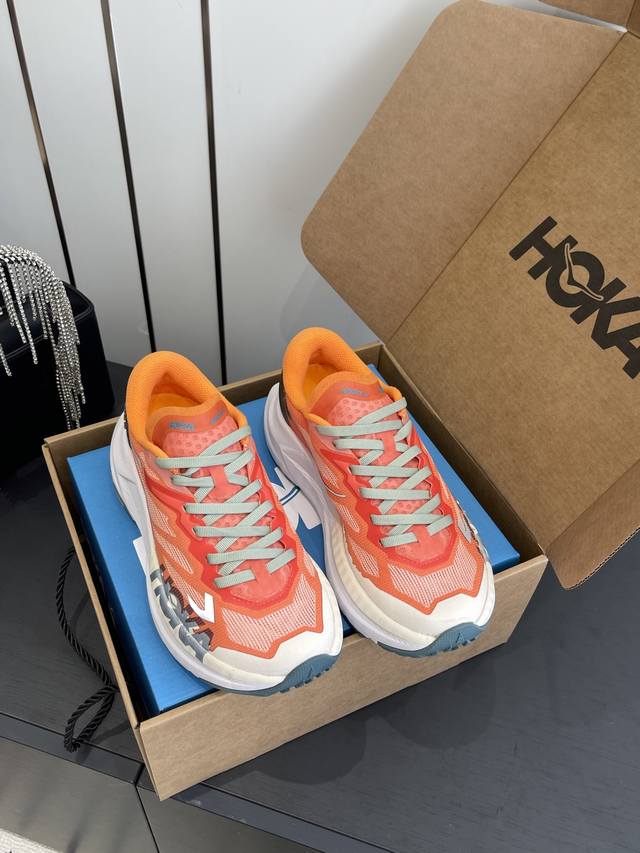 Hoka Mafate X Shock-absorbing, Slip-resistant, Durable Low-top Running Shoes! Al