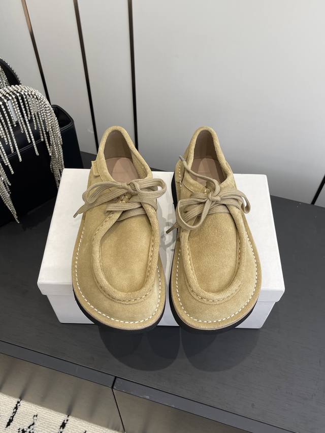 Loewe 25Ss Autumn/Winter New Loafers New arrival! The round toe is adorable! Two