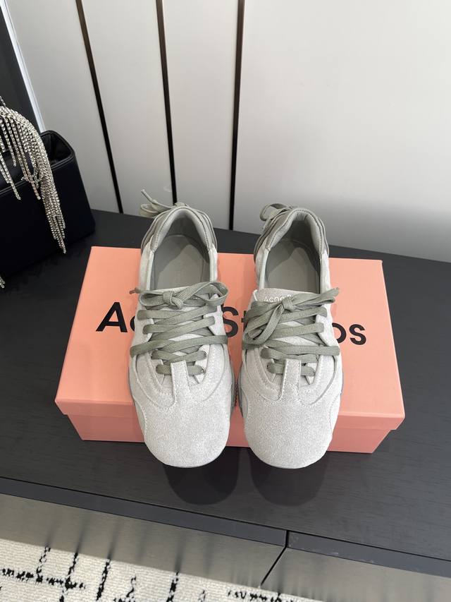 Acne Studios 24Ss Fall/Winter New Ballet Sneakers Acne Studios combines sneakers