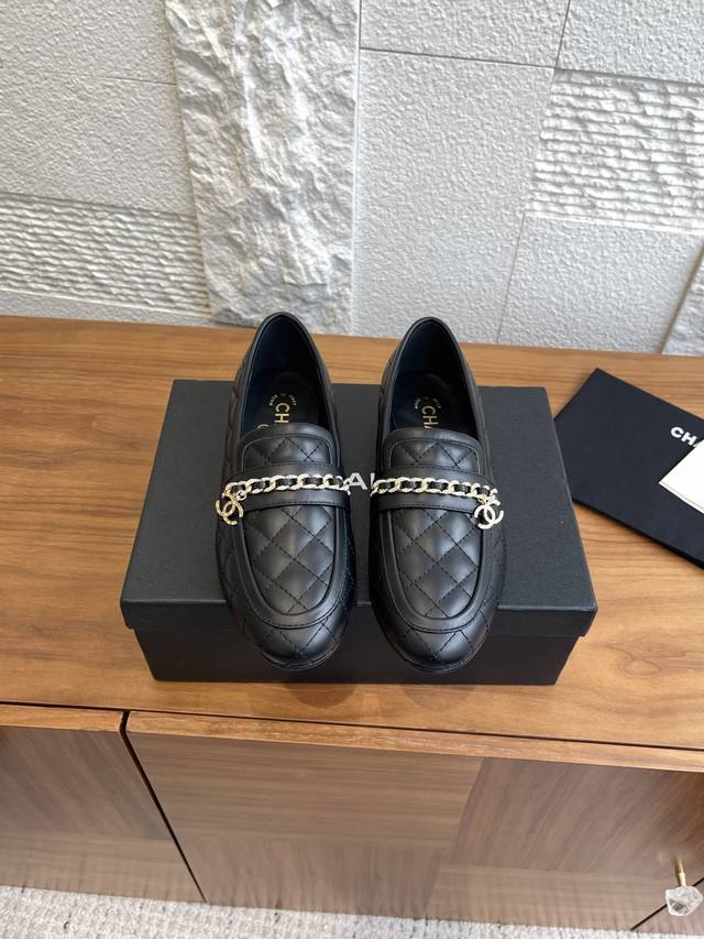 Top Version: Chanel 25Ss Early Autumn New Style Double C Rhinestone Chain Embroi