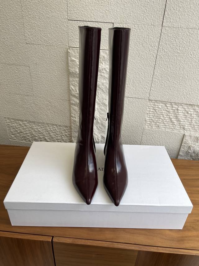 Top-tier version: Khaite 25Ss Autumn/Winter New Sybil Thigh-High Boots with Side