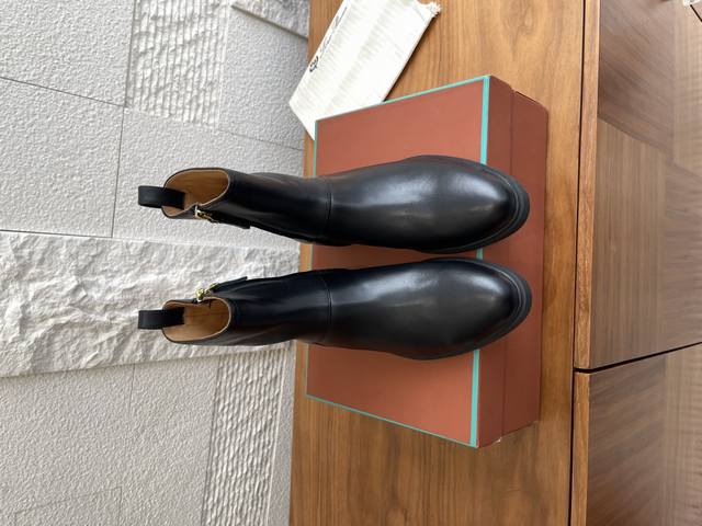 Top Version: Loro Piana 25Ss Autumn/Winter New Kilda Side Zipper Ankle Boots. Th