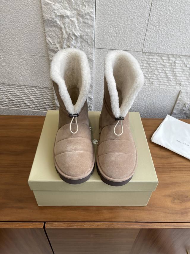 Top Version: Brunello Cucinelli 2025 Autumn/Winter New Beaded Elastic Strap Fold