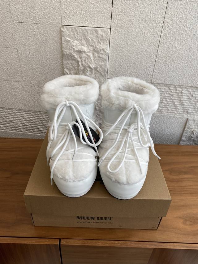 Top Version: Moon Boot 2025 Autumn/Winter Hot Selling Unisex Icon Wool High-Top