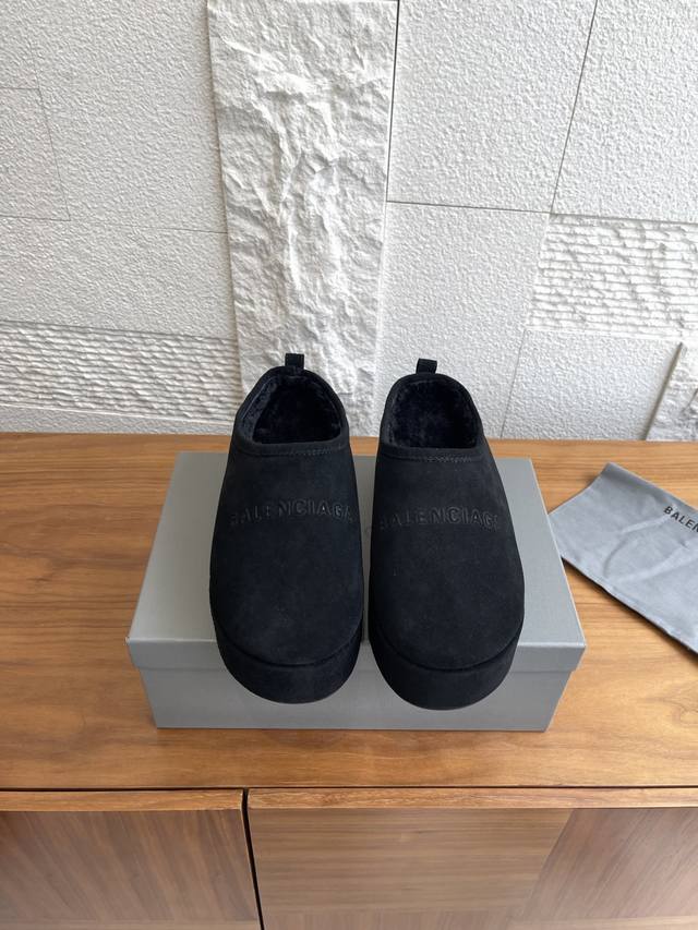 Top-tier version: Balenciaga 25Ss Autumn/Winter New Alaska Soft Platform Mules/F