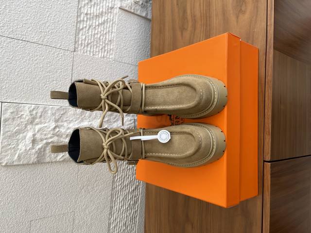 Top Version: Hermes 25Ss Autumn/Winter New Classic Land Ankle Boots/Martin Boots