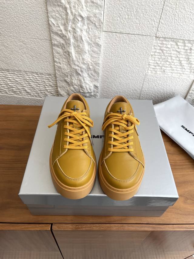 Top Version: Low-top Ankle Boots Smfk Cross 25Ss Autumn/Winter New Compass Sneak