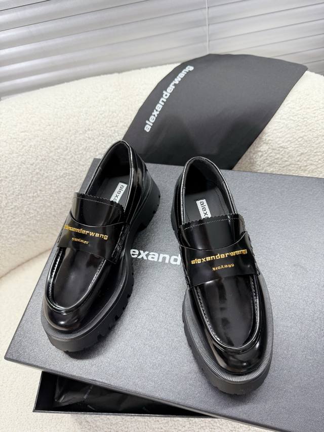 Alexander Wang Loafers, platform shoes~~ These platform loafers from Alexander W