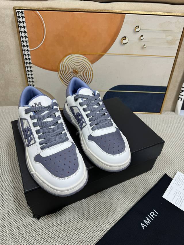 Top-tier version Amiri Ma-1 Spring/Summer new arrival; Couple's casual loafers,