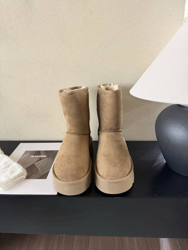 Factory Price P Thick-Soled Mid-Calf 5825 Grade A Longfeng Fur-Pulled Suit Sizes