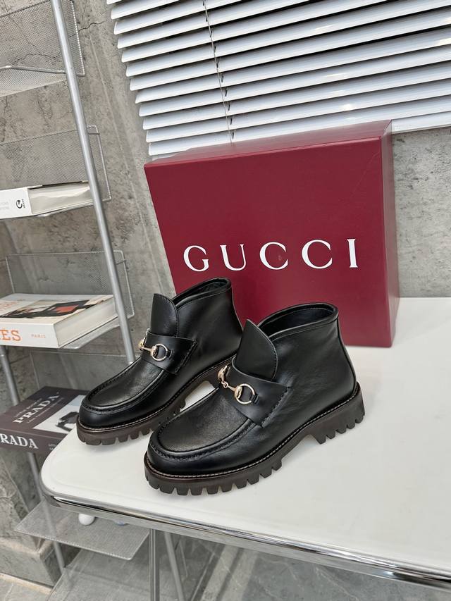 Factory direct price 4-inch women's boots. Gucci's trendy and popular style clev